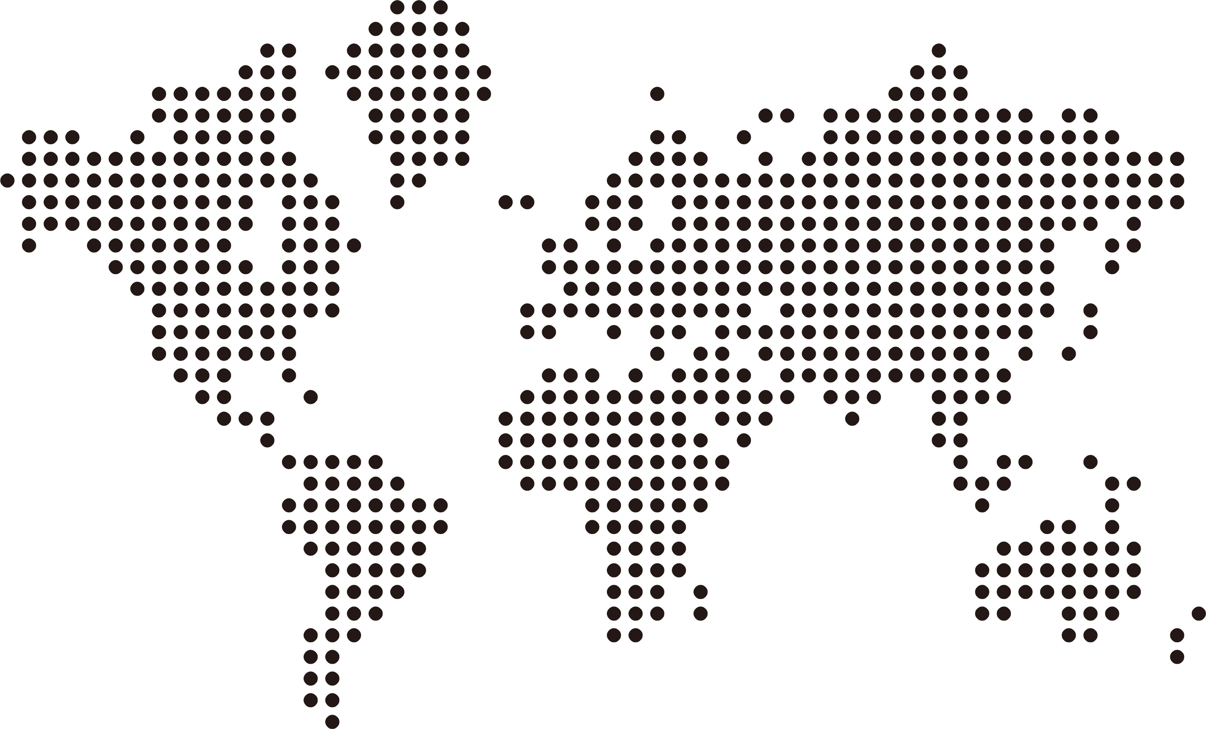 Regional map with highlighted cross-border coverage